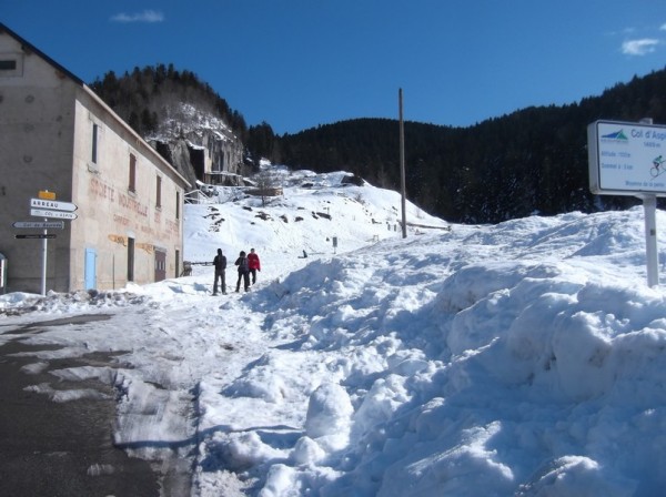 Col d'Aspin (vélo + marche) le 13 février 2015 050