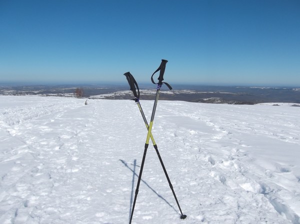 Pleu de l'Abéreu, col des Palomières, raquettes 106